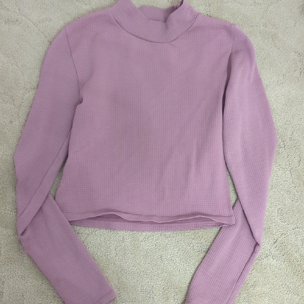 Aeropostale Lilac Long Sleeve Women's Top